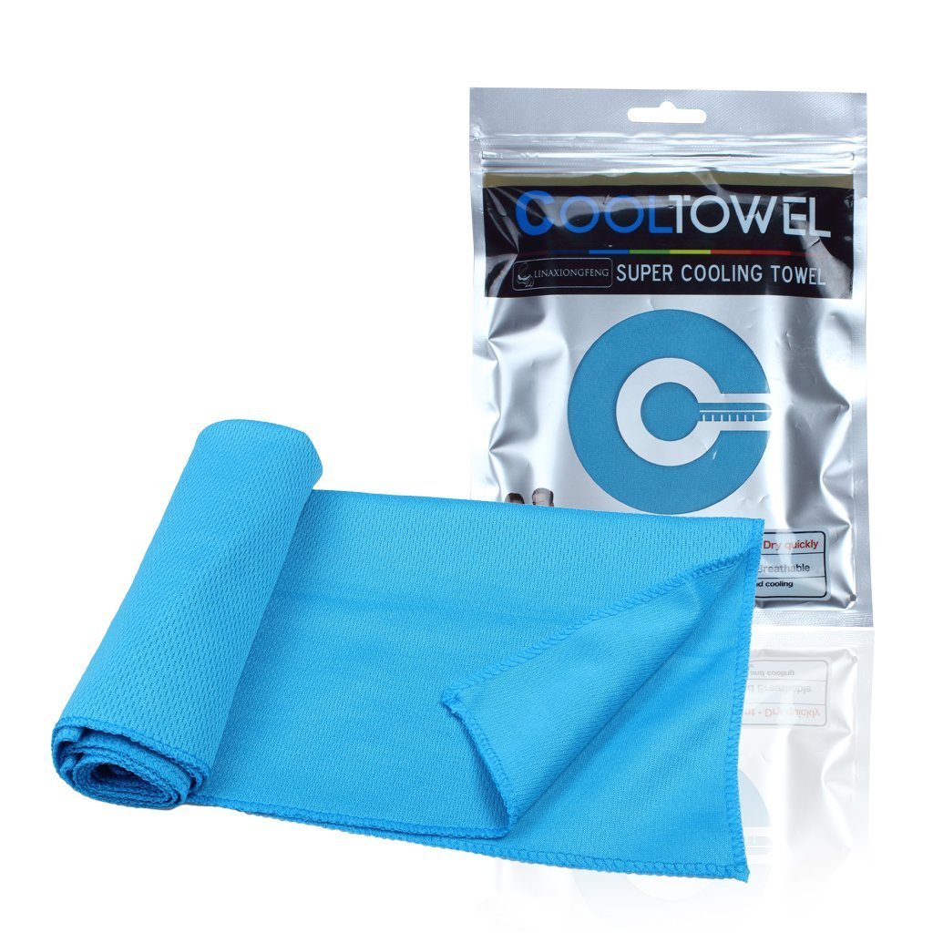 cooling towel with packaging